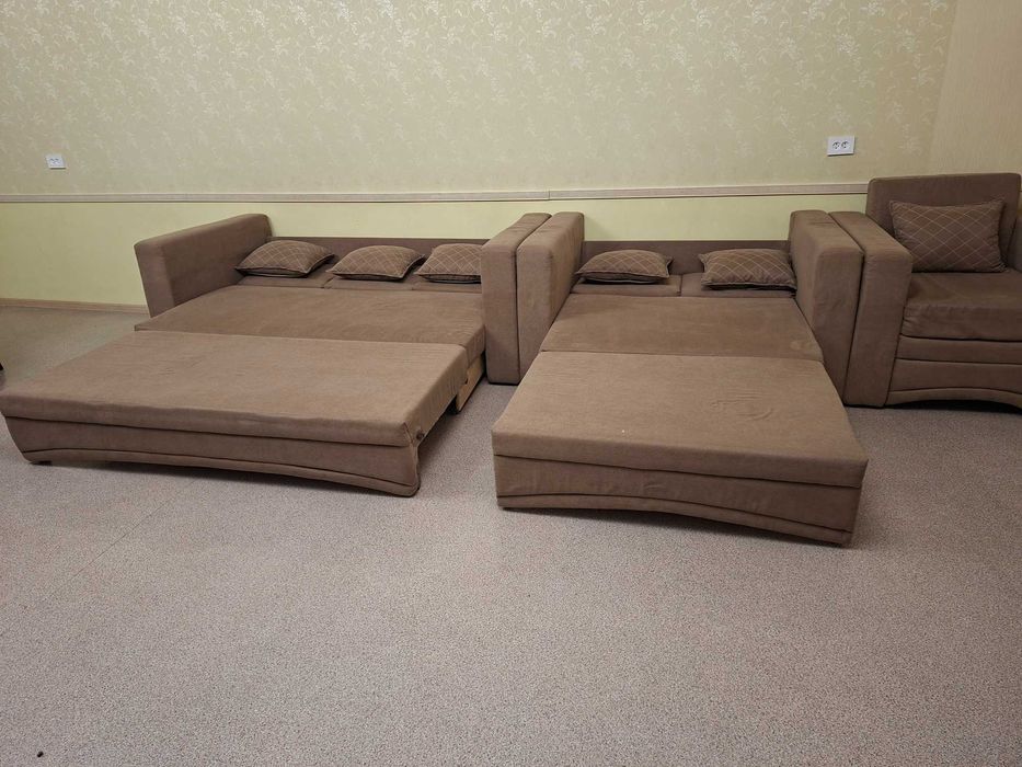 Диван 3/2/1 комплект.