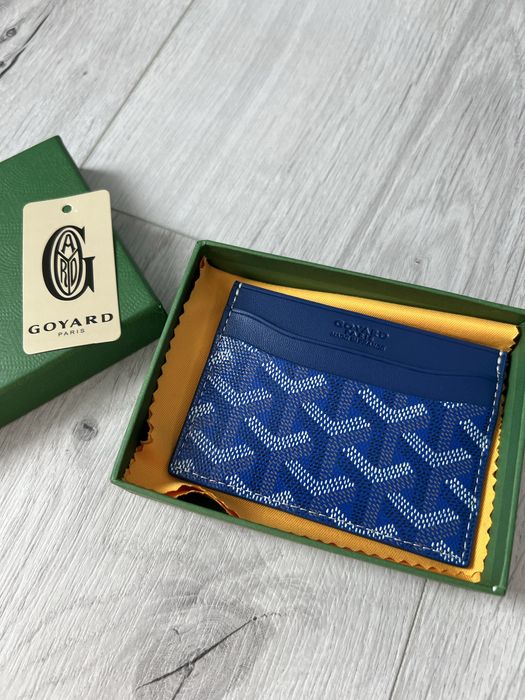 Cardholder Goyard Blue