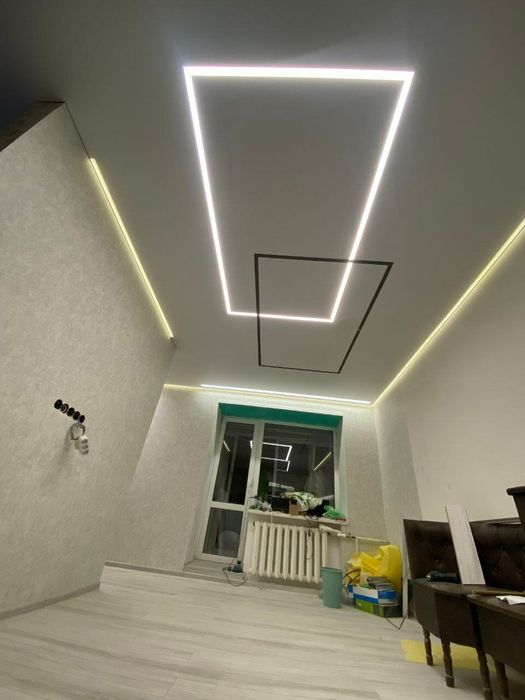 Натяжные потолки От 1500тг.