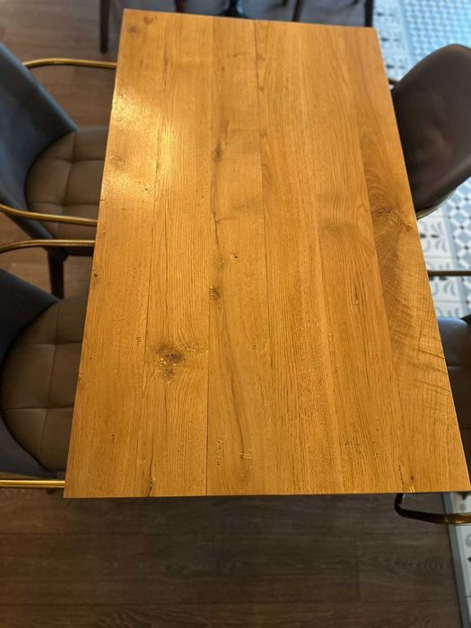 Трапезна маса масив- двойна