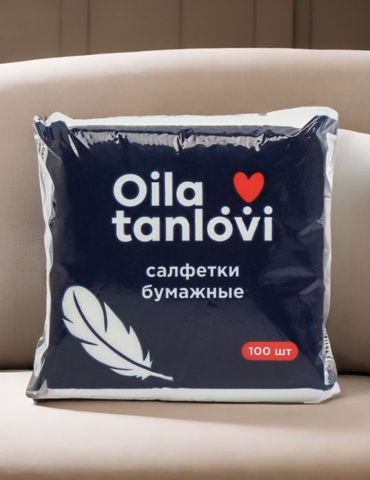 Бумажные салфетки Oila tanlovi, 100 шт