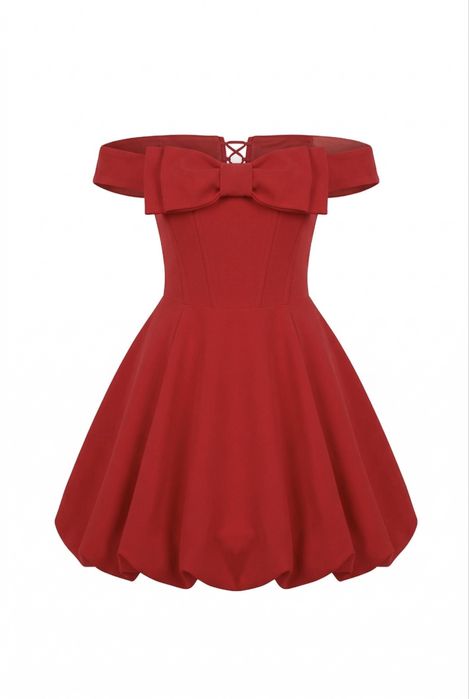 Красное платье Lichi (европейский бренд)