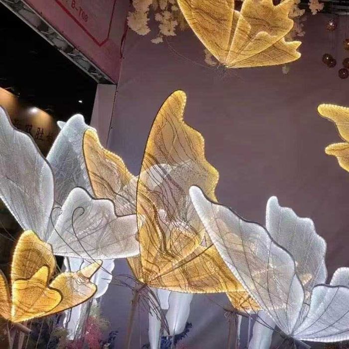 Lampa LED Fluture de podea pentru decor design elegant 60/80/100 cm