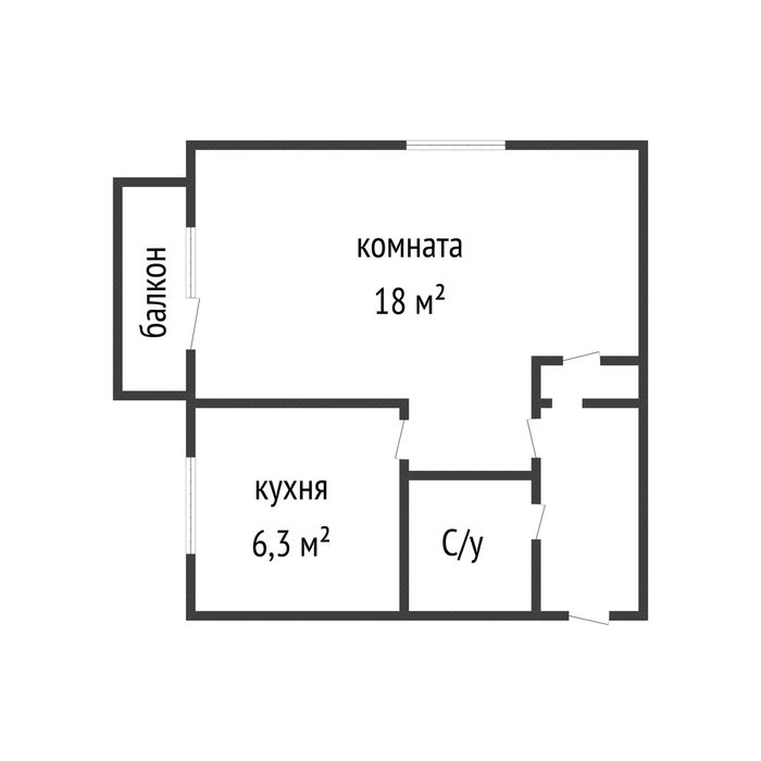 Продам 1-ком квартиру в районе КСК