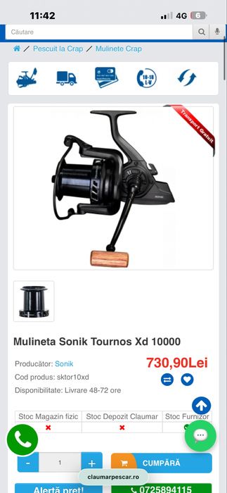 Se vinde set pentru pescuit crap!!!