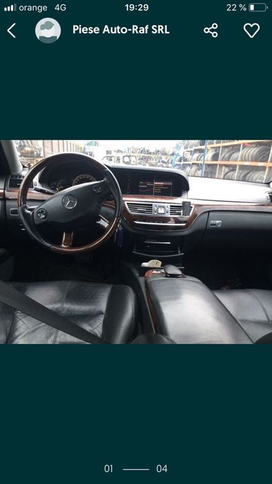 Kit complect Plansa bord Mercedes S.clase W221 pret 3000 lei