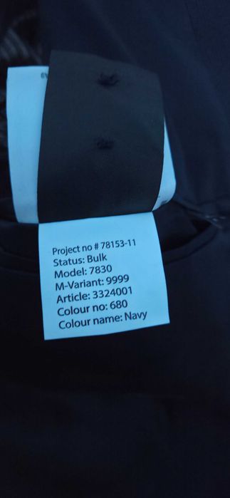 Palton elegant de costum C&A bleumarin, mărimea 54/XXL