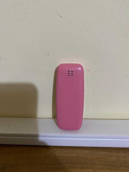 Мини детски телефон – розов, работещ, със SIM – идеален за деца