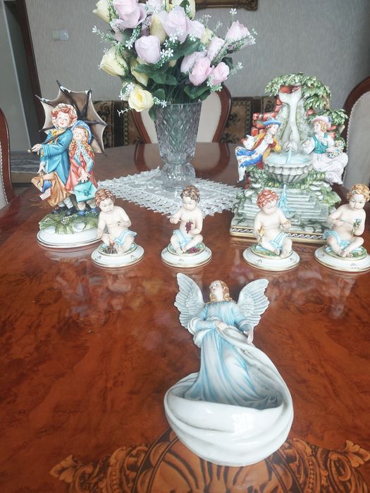 Фарфоровые статуэтки Италия  разной тематики