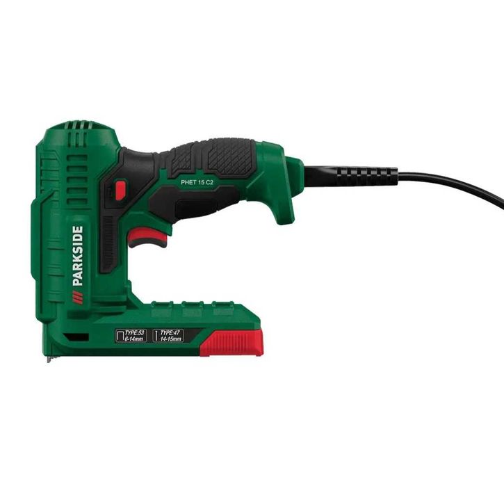 Aparat de aplicat CUIE si CAPSE, profesional, CAPSATOR ELECTRIC la priza, putere 70 W, nou sigilat, realizat in Germania pentru tamplarie si tapiterie