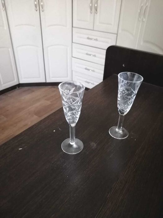 чешские фужеры и посуда