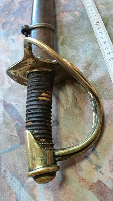Sabie cavalerie model 1880 francez