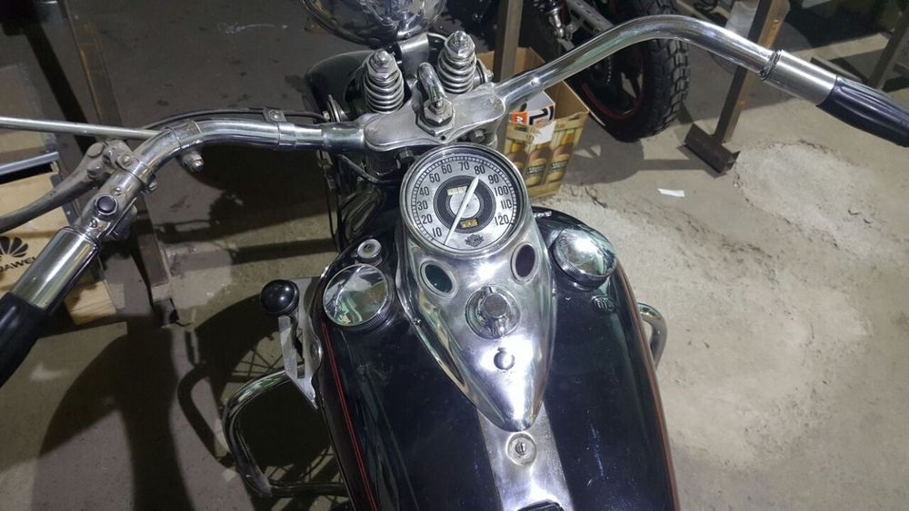 Мотоцикл харлей дэвидсон 1946 года