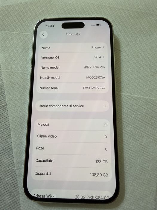 Iphone 14 pro 128 gb