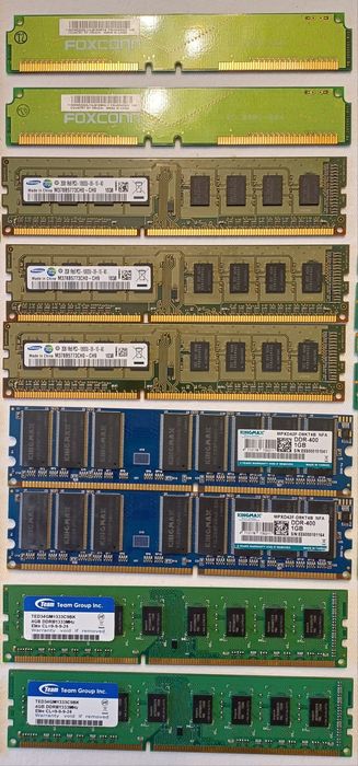 Lot 26 bucati memorie ddr3 ddr2 PC3 PC2 4gb 2gb 1gb laptop computer
