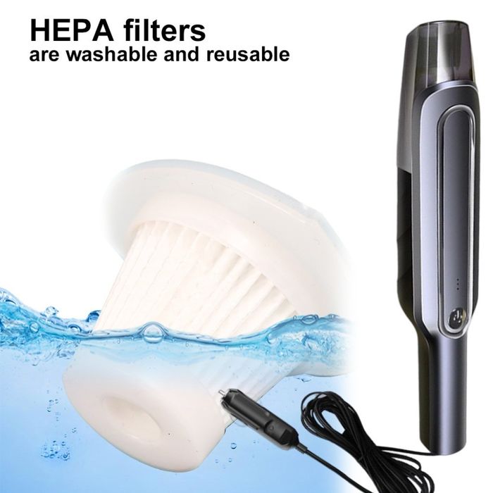 Портативна ръчна прахосмукачка