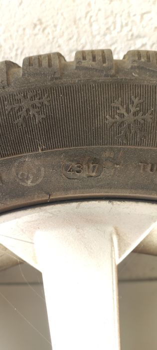 Алуминиеви джанти с зимни гуми