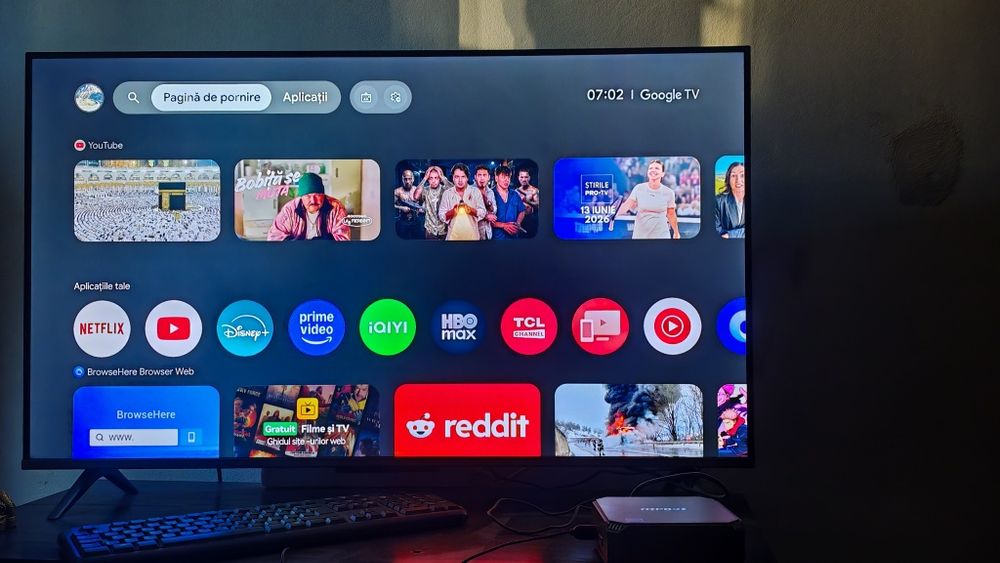 TV qled TCL 43c645 aproape nou