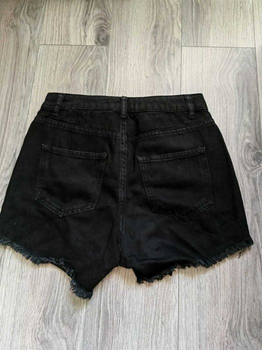 Blugi scurti cu talie inalta - Koton