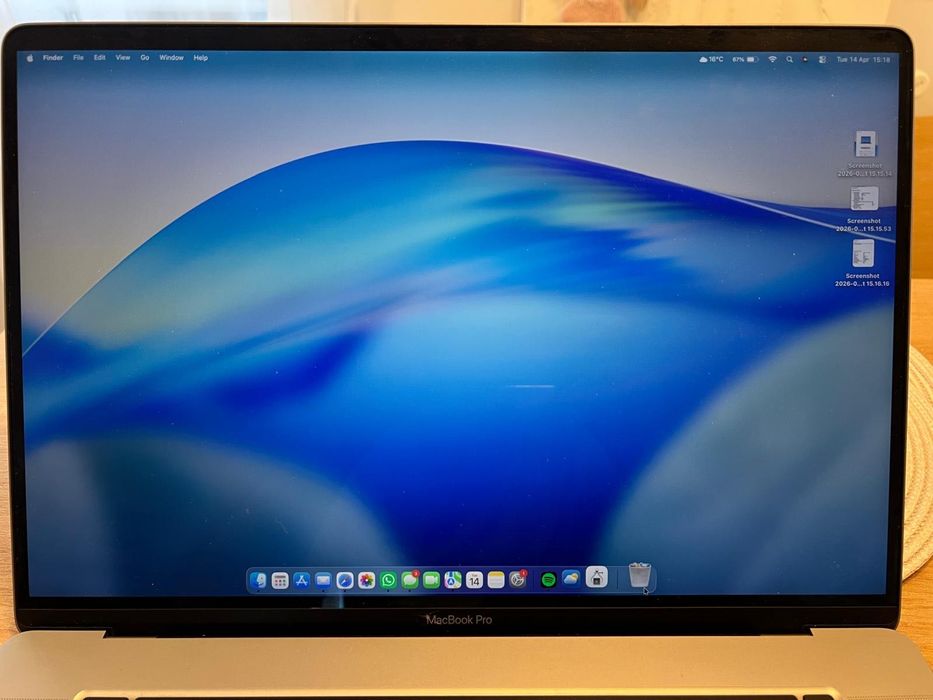 MacBook Pro 16" 2019 16GB 500GBSSD