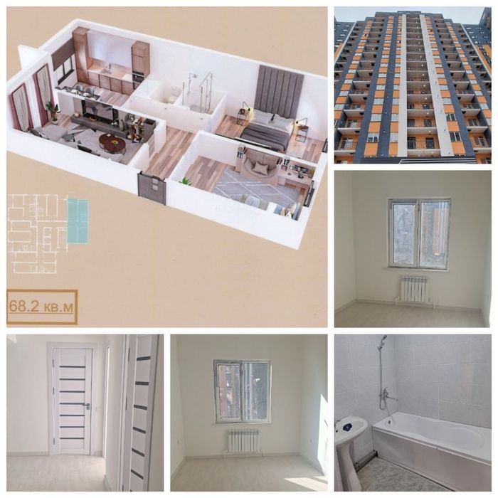 3-хонали уй сотилади, Новостройка