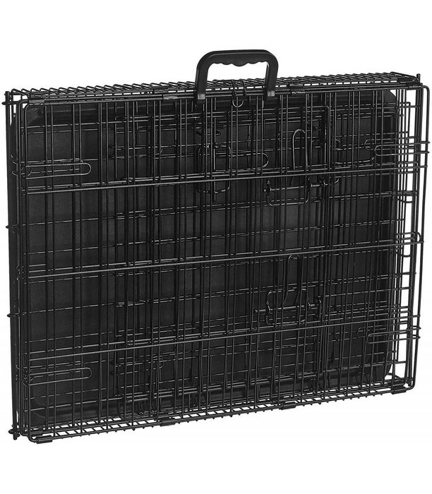Cusca TRANSPORT Caine, marimea M. 76 x 46 x 53 cm, Noua, Metal, Tava detasabila