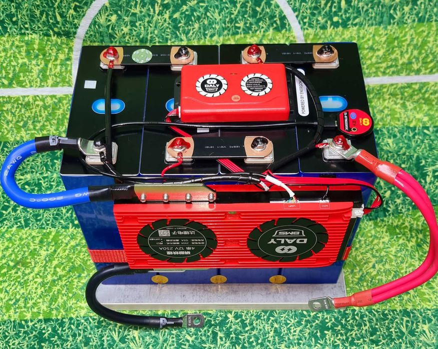 Промо ГОТОВ 12v 320ач lifepo4 Акумулатор 250A BMS Bluetoth тягов Wifi