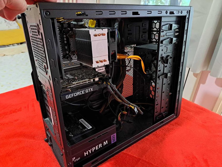 Геймърски компютър – GTX 1660 Ti 6GB / i5-7600K / 16GB RAM – Отлично състояние