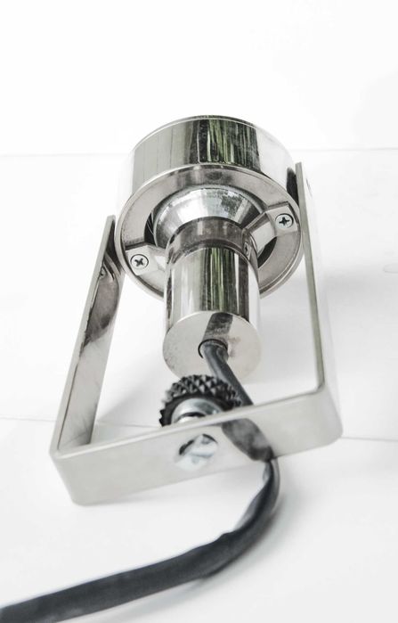 Комплект 6 ретро лампи за релсово осветление от полиран никел