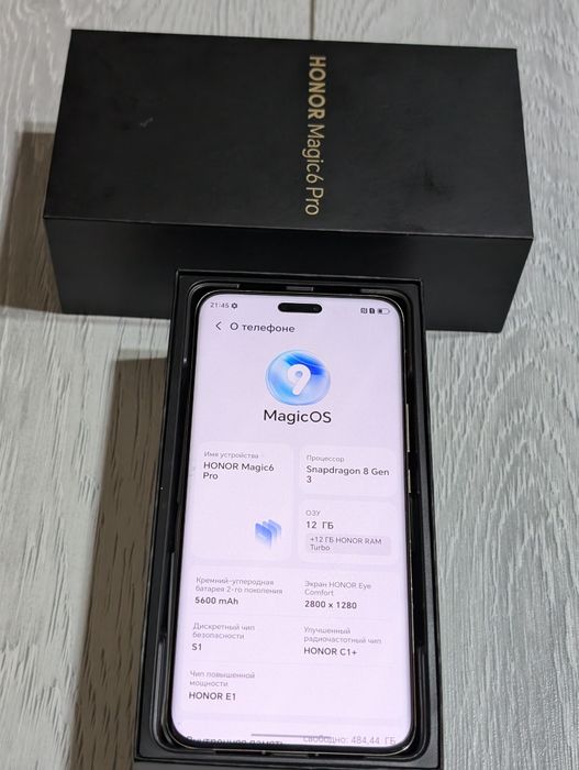 Honor Magic 6 Pro 512 gb Ram 12 5G EAC