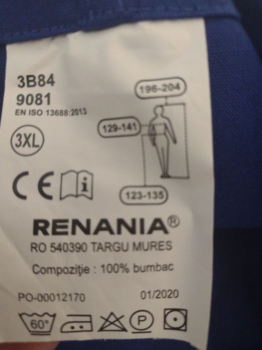 Salopeta lucru bărbați 54