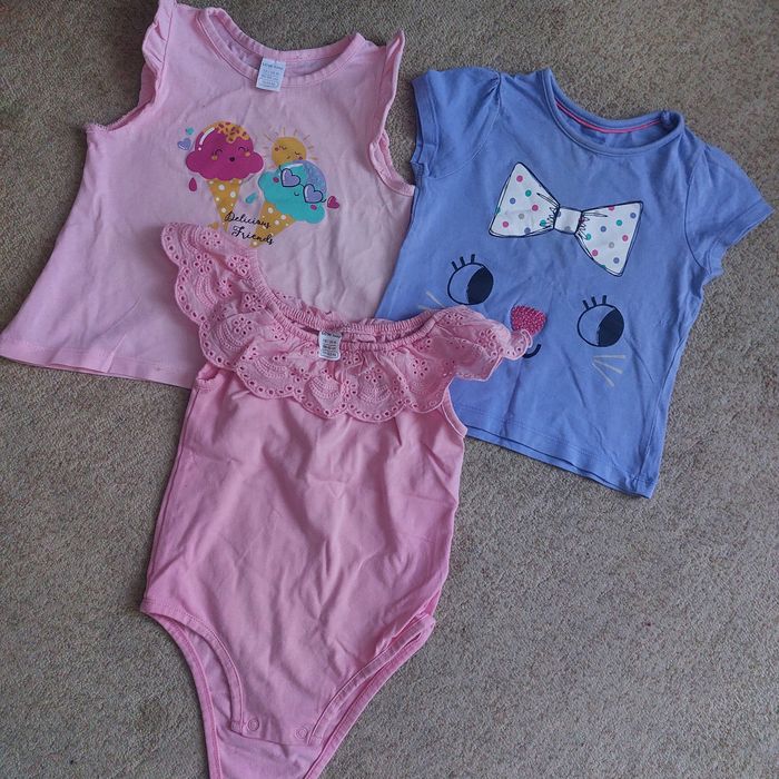 Пакет вещей на 6-12мес на девочку