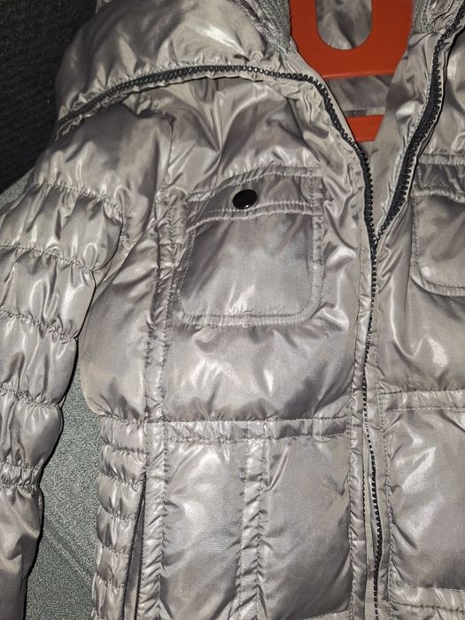 Сиво яке с гъши пух