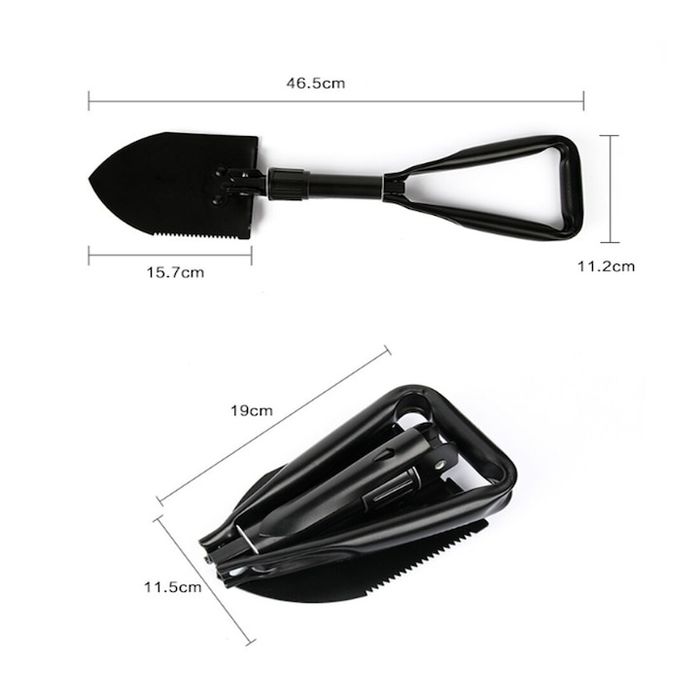 Сгъваема градинска лопата - 3в1