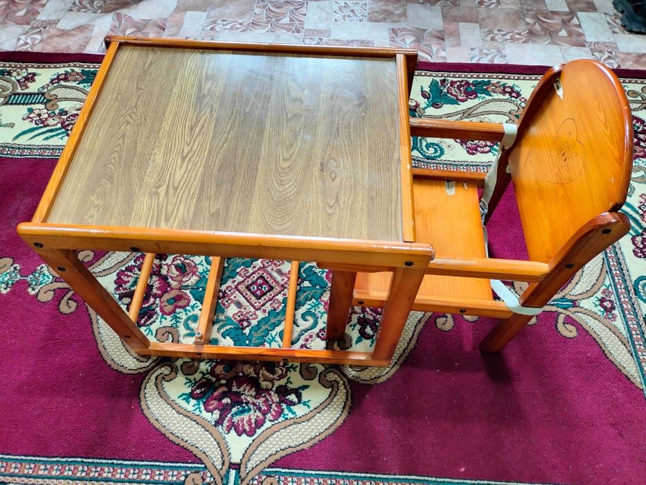 Детский стул+стол трансформер