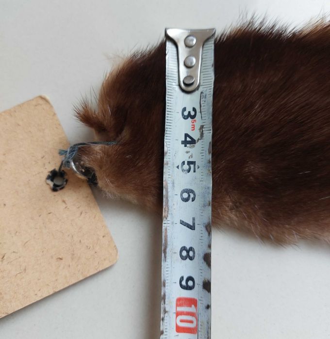 Норковый воротник. Норка СССР. Новый