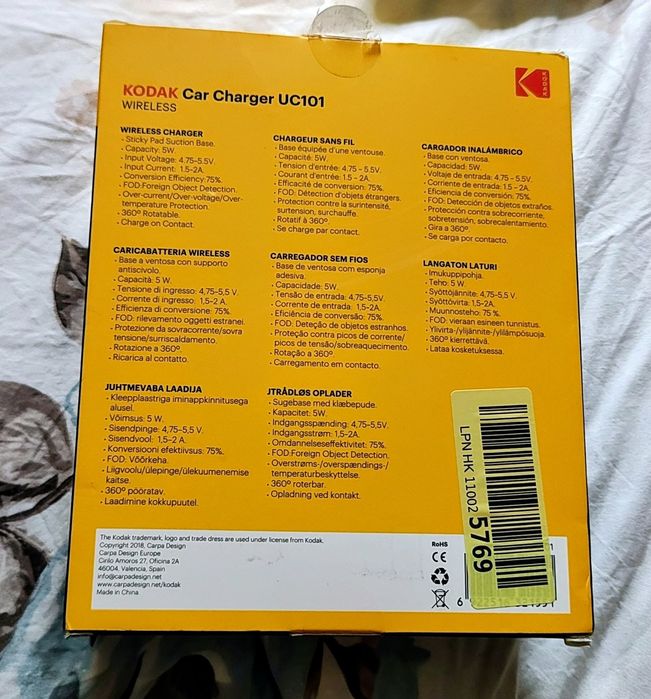 Vând suport telefon wireless Kodak UC101