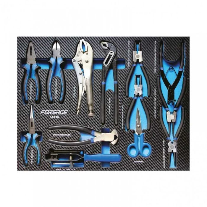 Шкаф с инструменти със 7 чекмеджета – 5 пълни Forsage