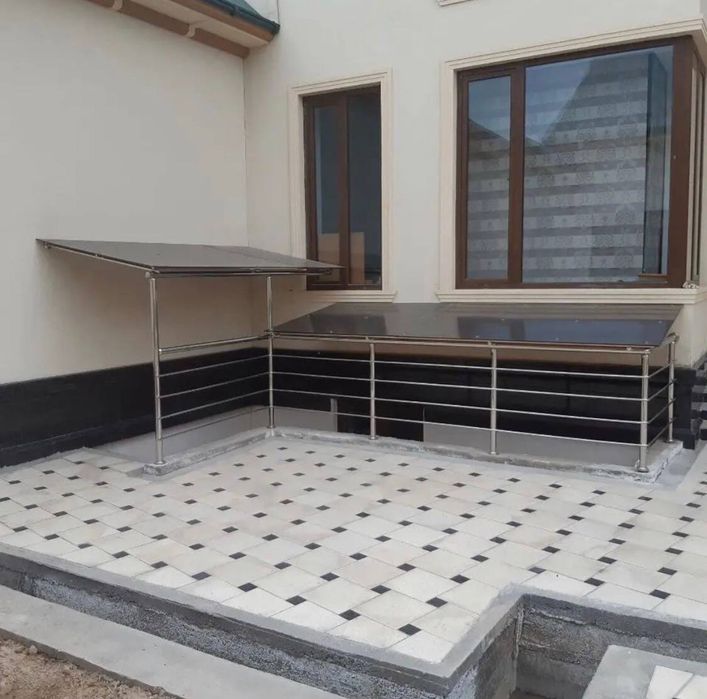 Перила казирок нержавейка барйер навес стелаж лофт решетка