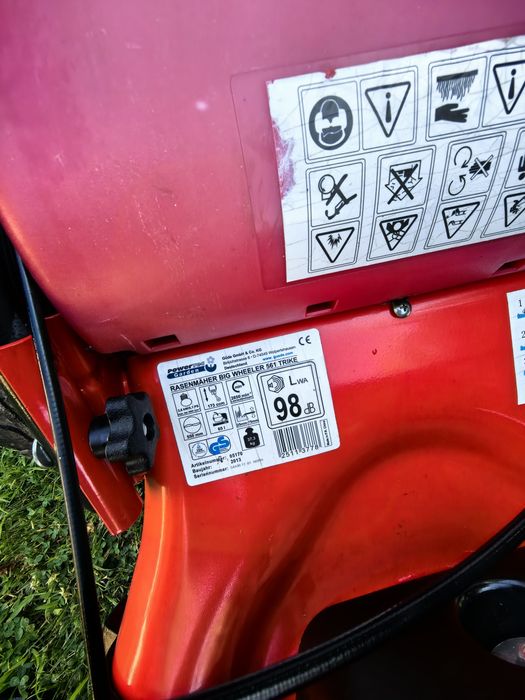 Самоходна бензинова косачка. BIG WHEELER 561 TRIKE . 5.1 pa 55 см