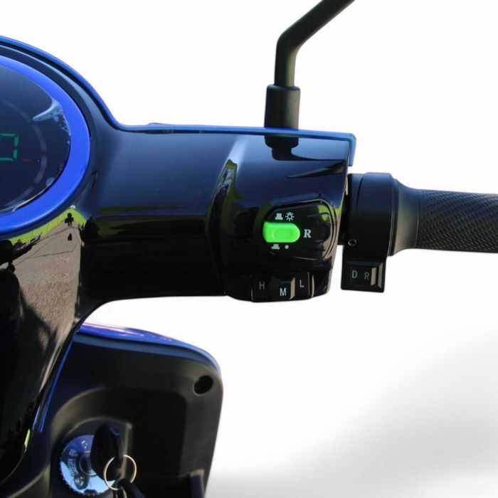 Електрическа триколка Maxmotors FM2 PRO 1800W/60V/25Ah Blue