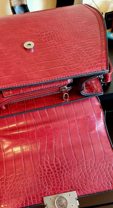 Poseta SILVIA ROSA de piele naturala