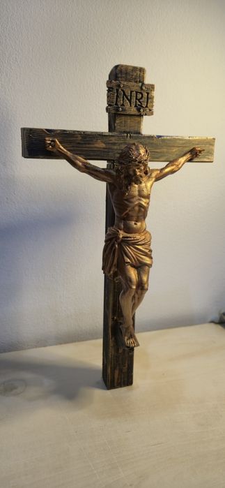Crucifix handmade unicat 27 cm