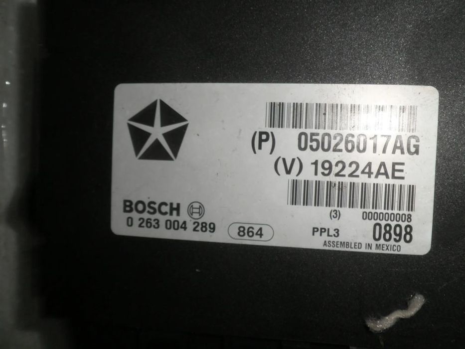 calculator / modul senzori parcare jeep grand cherokee 2008 05026017ag 05026017 0263004289