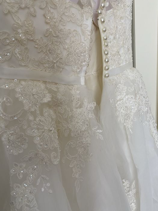 Свадебное платье, размер S.