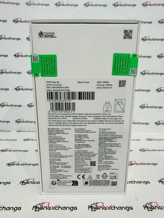 Oppo A6x 5G Black Purple 128/4GB SIgilat 49229