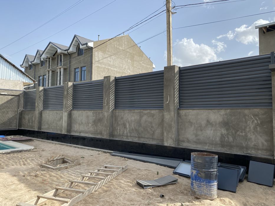 ЖАЛЮЗИ металлические забор парапет jalyuzi