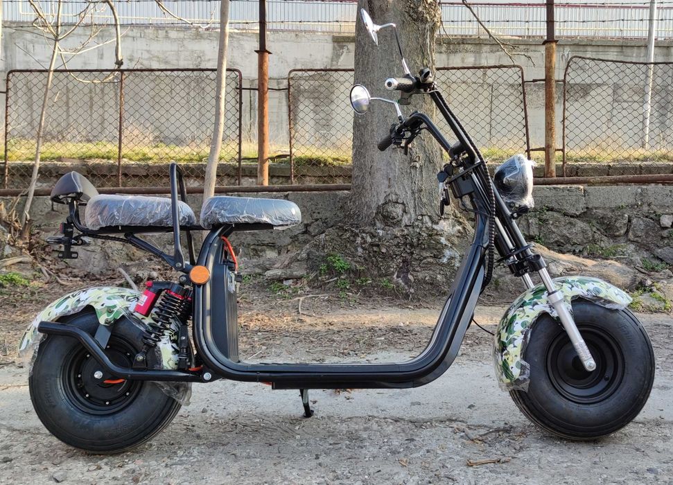 Електрически скутер EcoWay Чопър Big City Harley HR2-2 2000W