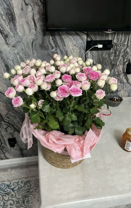 Букет Кустовые розы