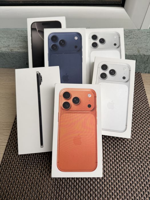 НАЛИЧНИ! 46€/м *iPhone 17 Pro*Silver/Orange/Blue *айфон 17 про 256